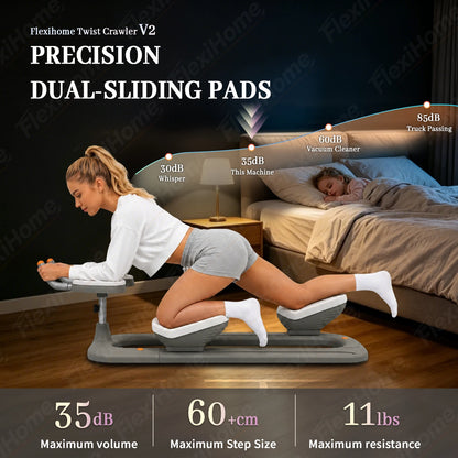 Waist Twisting Machine Core Trainer for Home Workout, Abdominal Exercise Equipment for Belly Fat Burning & Body Shaping