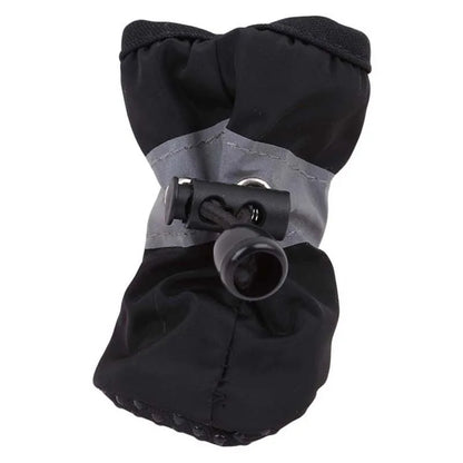 4pcs/set Waterproof Winter Pet Dog Shoes Anti-slip Rain Snow Boots Footwear Thick Warm For Small Cats Puppy Dogs Socks Booties