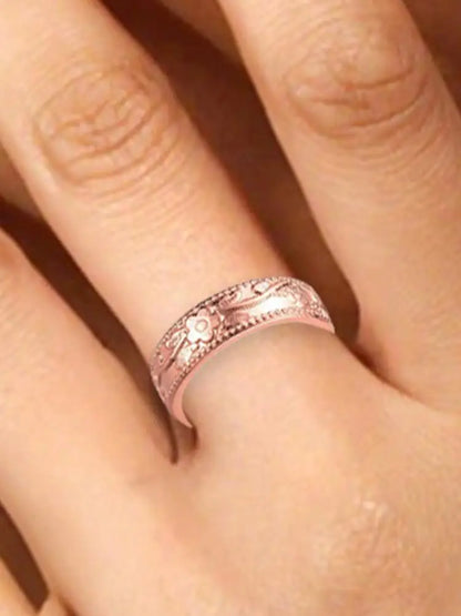 6mm Men Women Magnetic Rings Finger Ring Comfortable Copper Jewelry Vintage For Wedding Parties Adults Special Pain Relief