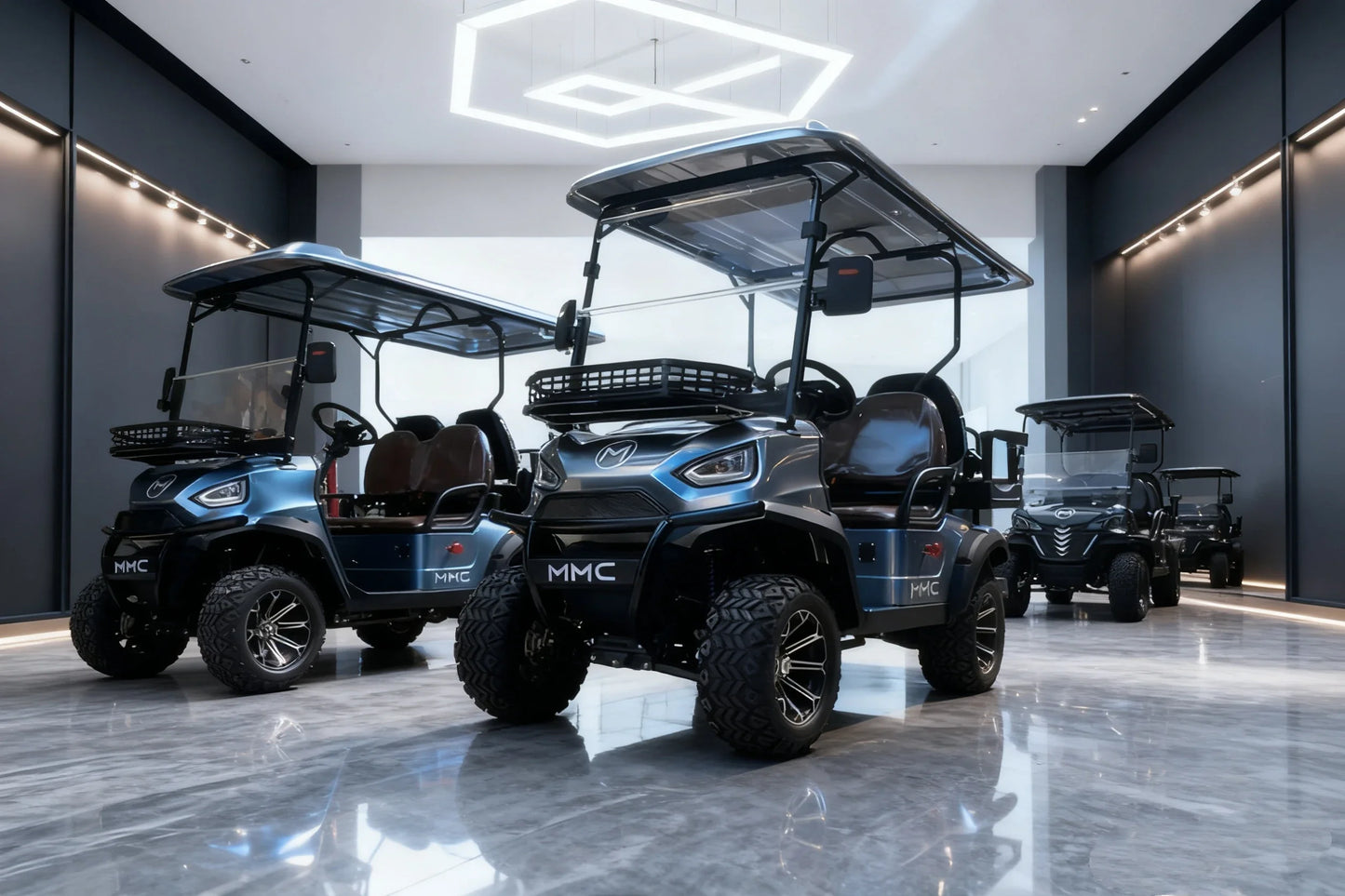 MMC 2025 Model 48V/72V Lithium Battery 4x4 Golf Cart, Aluminum Frame, Made in China, Golf Cart, 2/4/6/8 Seats