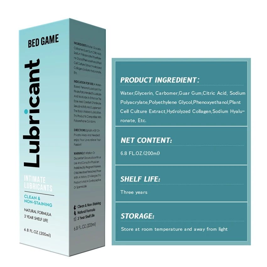 Fruit water-soluble lubricantion Water Based Gel Lubricats Sex intimate For Adults Men Women Gay body Sexy Strawberry fragrance