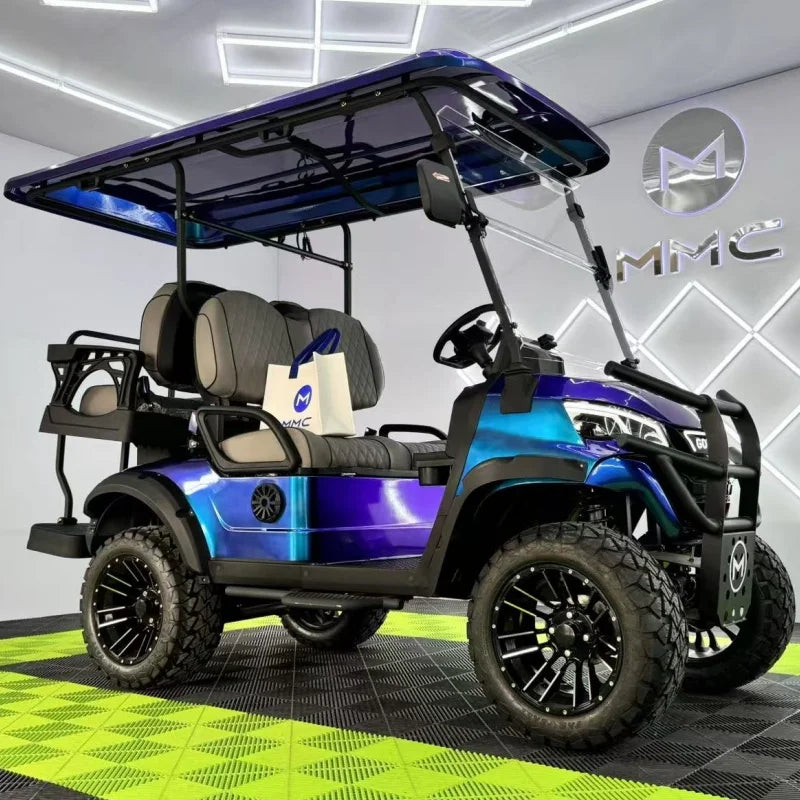 Hot Sale CE approve Independent Suspension LED Lights Off Road Buggy 2 4 6 Seater Electric Golf Cart