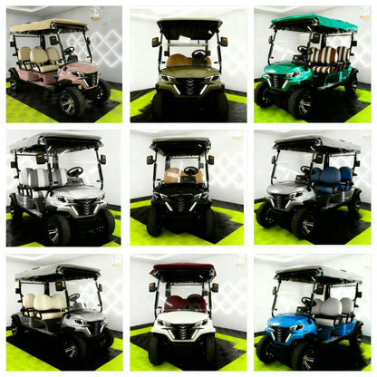 MMC 2025 Model 48V/72V Lithium Battery 4x4 Golf Cart, Aluminum Frame, Made in China, Golf Cart, 2/4/6/8 Seats