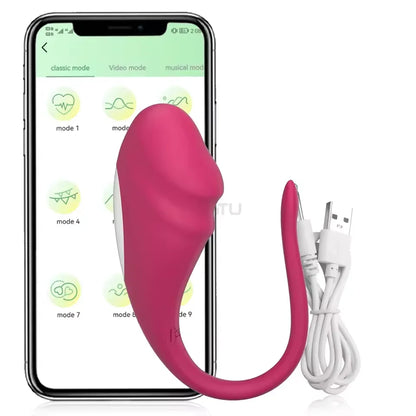 Wireless G Spot Vibrator for Women APP Bluetooth Vibrating Egg Clitoris Stimulator Dildo Wear Vagin Massger Adult Sex Toy Couple