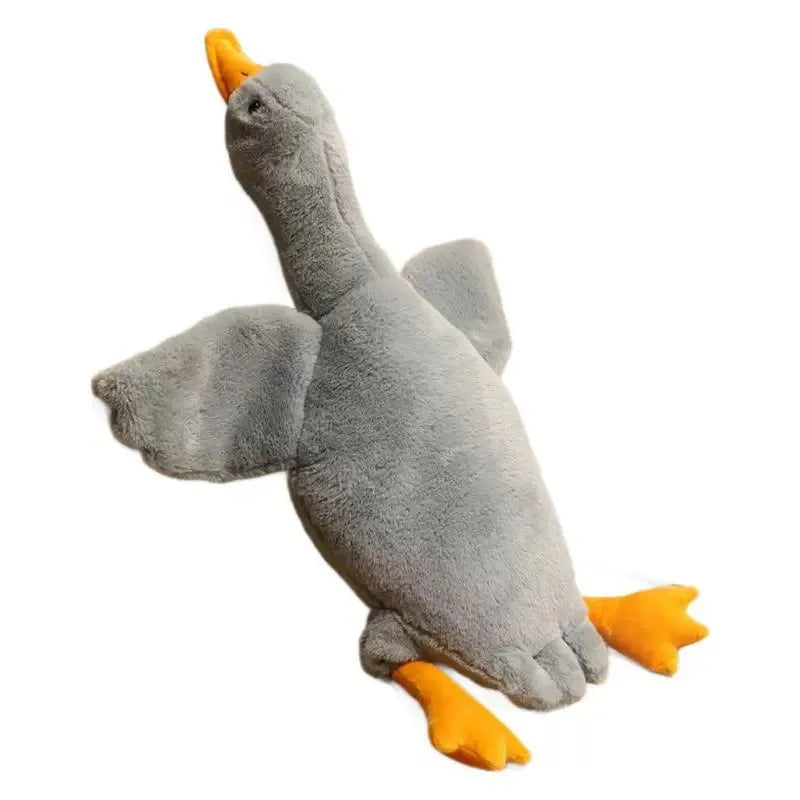 1pc 50cm Soft Duck: Colorful tie dye cat and dog plush toy, upgraded version (embroidered eyes+no zipper design), companion dog