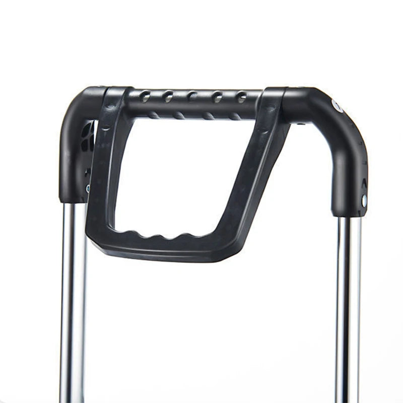 Grocery Cart Folding Portable Shopping Aluminum Alloy Lightweight Step Climbing