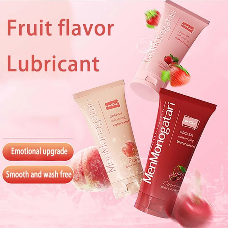 50ML/200ML water based intimate lubricant Hypoallergenic quick-dyying non-greasy easy to clean for men women