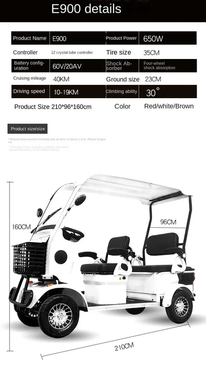 Small buses, electric scooters for the elderly, four-wheel pick-up and drop-off, children, electric vehicles for the disabled, s