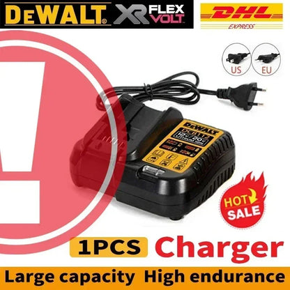 DeWalt 20V Replacement Battery – 2Ah, 5Ah, 6Ah & 9Ah Li-Ion | Compatible with DCB200, DCB205, DCD & DCF Series