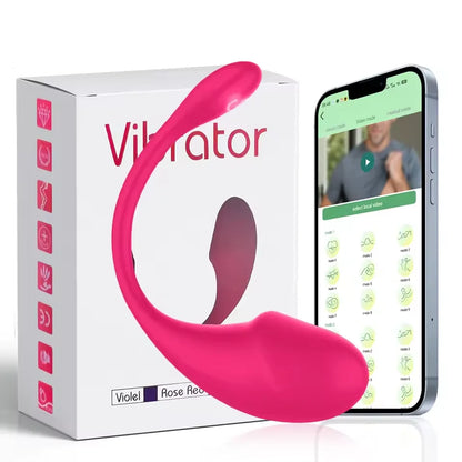 Wireless G Spot Vibrator for Women APP Bluetooth Vibrating Egg Clitoris Stimulator Dildo Wear Vagin Massger Adult Sex Toy Couple