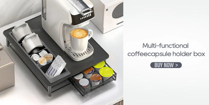 HiBREW 6in1 Capsule Coffee Machine Hot/Cold Multiple Espresso Cafetera Cappuccino Coffee Maker Dolce Gusto Nespresso Powder H1B