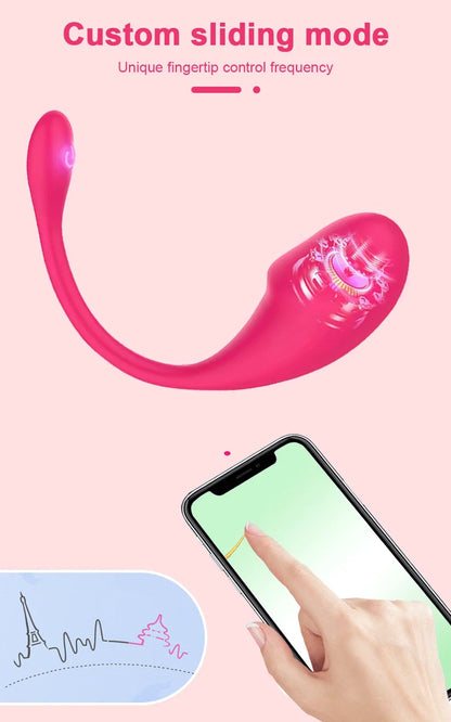 Wireless G Spot Vibrator for Women APP Bluetooth Vibrating Egg Clitoris Stimulator Dildo Wear Vagin Massger Adult Sex Toy Couple