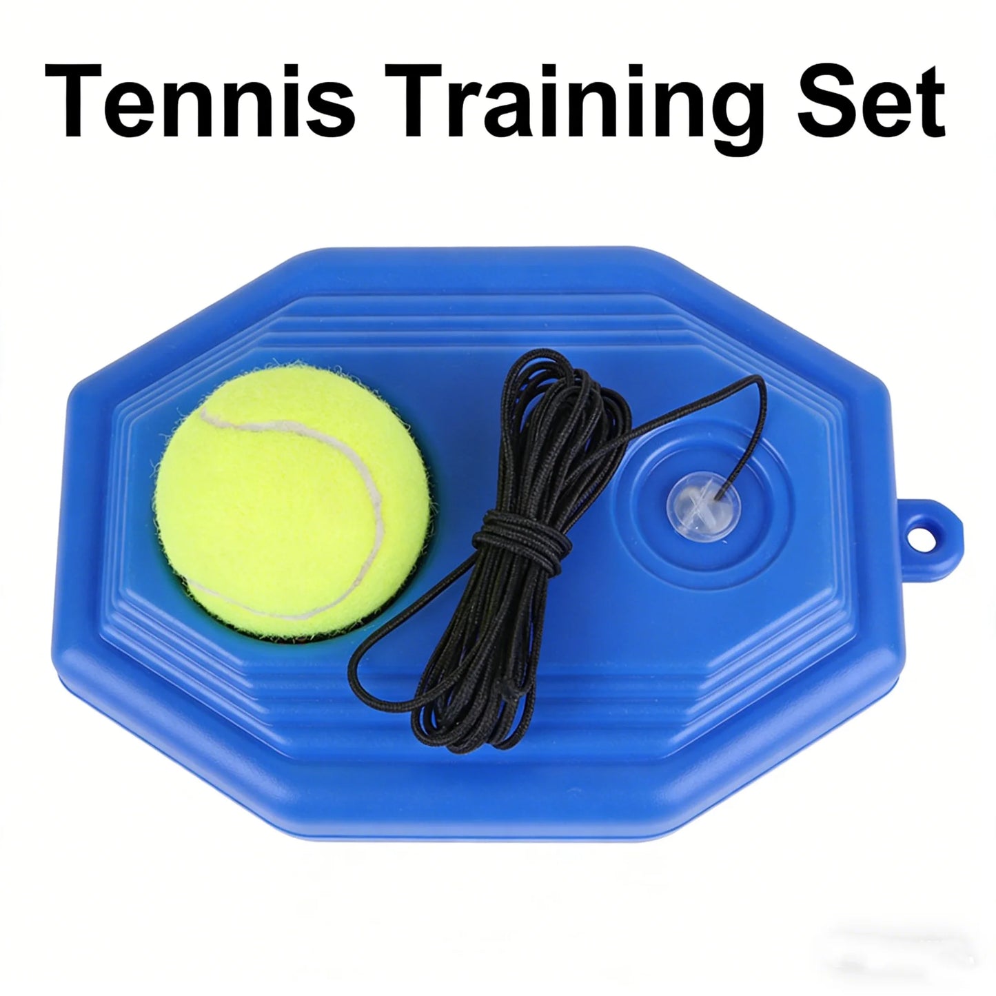 Solo Tennis Trainer Rebound Ball Self Practice Training Tool With Rope Tennis Equipment For Beginner Adult Training Set