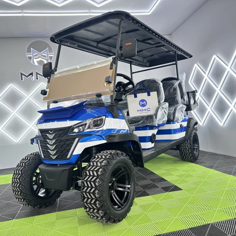 High Quality 4WD Electric Golf Cart with Lithium Battery Street Legal 4 Seater Off-Road Vehicle for Hunting And Golf Buggy 4x4