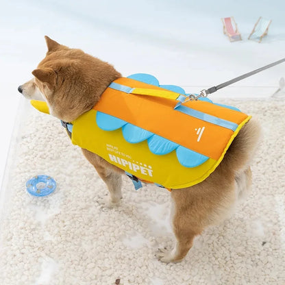 Dog Life Jacket Portable Summer Strong Buoyancy Dog Swimsuit Breathable Dog Coats and Jackets Quick Drying Pet Products