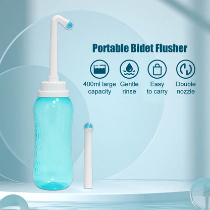 400ml Vagina Ass Bidet Cleaner Hand Held Spray Bottle Intimate Hygiene Personal Cleaner Vaginal Anal Washing Health Care Women