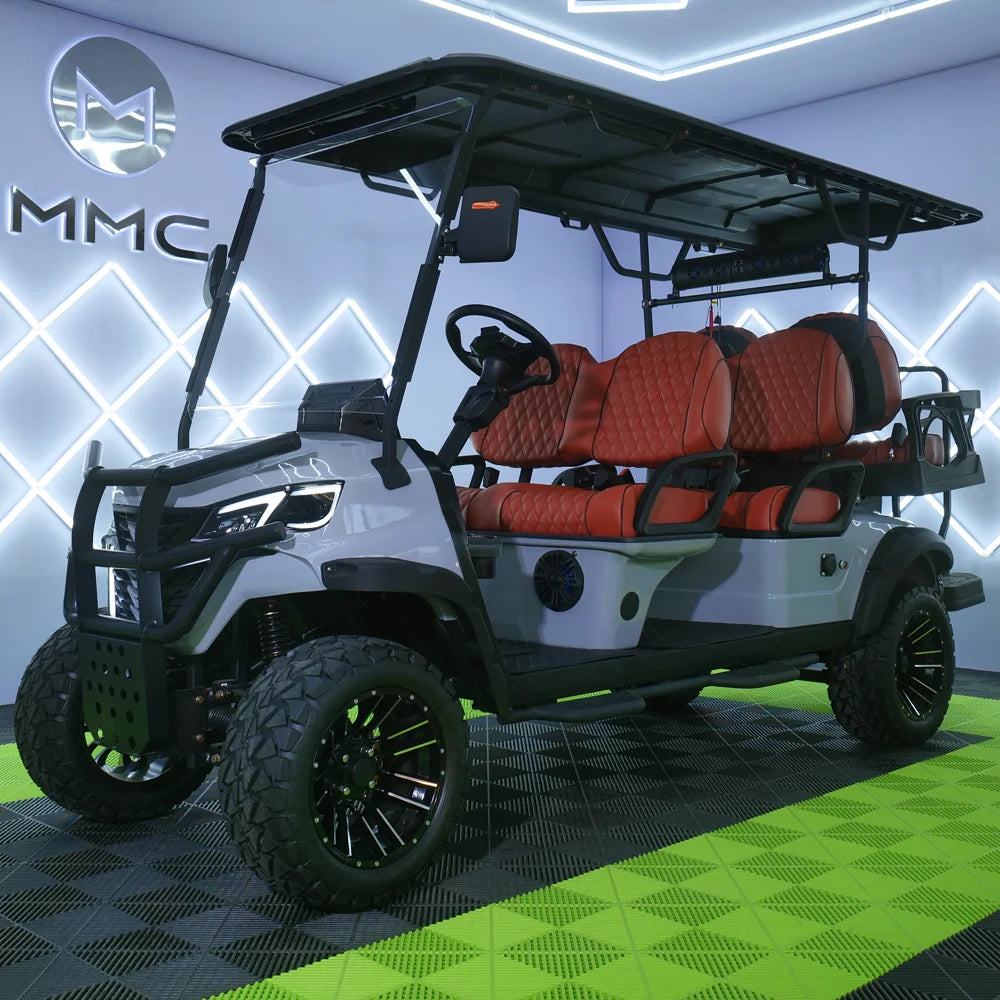 Hot Sale CE approve Independent Suspension LED Lights Off Road Buggy 2 4 6 Seater Electric Golf Cart