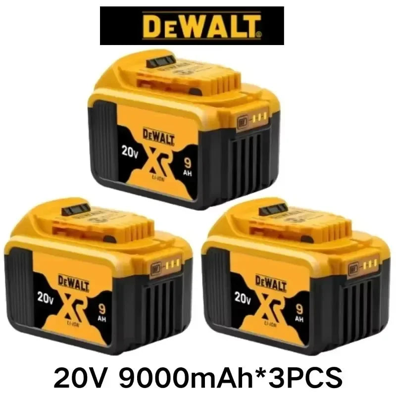 DeWalt 20V Replacement Battery – 2Ah, 5Ah, 6Ah & 9Ah Li-Ion | Compatible with DCB200, DCB205, DCD & DCF Series