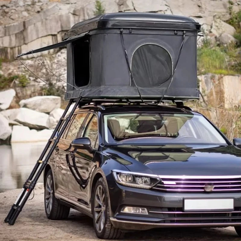 Rooftop Tent Abs Pc Universal Car Hard Roof Tent Box Sale Storage Car Box Camping Oem Aluminium Box Roof Top Tent