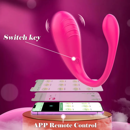 APP Controlled Vaginal Vibrators G Spot 9 Speed Anal Vibrating Egg Massager Wearable Stimulator Adult Sex Toys for Women Couples
