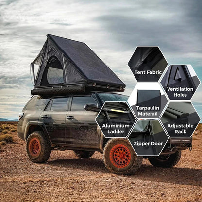 Rooftop Tent Abs Pc Universal Car Hard Roof Tent Box Sale Storage Car Box Camping Oem Aluminium Box Roof Top Tent