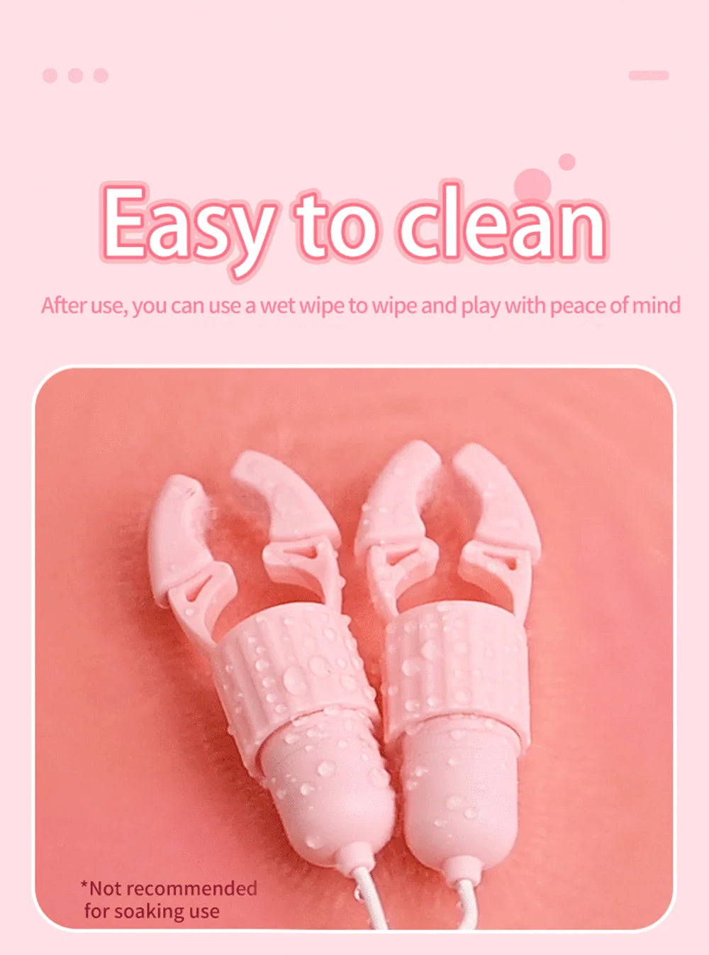 Vibrating Nipple Clamp Tongue Licking Sucking Vibrator For Women Breast Massage Labia Clitoris Clip Stimulation Massager Sex Toy