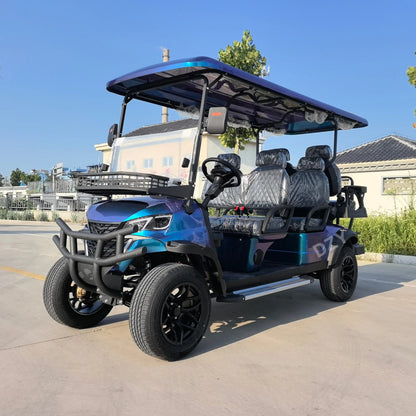 Cheap Chinese Golf Carts for Sale Electric Lithium 72V Battery 6 Seater Car Price Buggy 4 Seater Cars China Prices