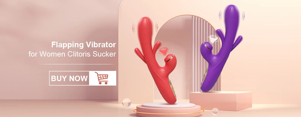 Thrusting Rabbit Vibrator for Women Go and Come G-Spot Dildo Vibrator Clitoris Stimulator Female Masturbation Sex Toy for Women