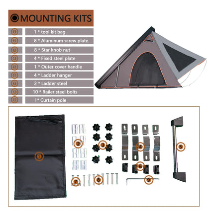 2026 Thermal Four-Season Car Roof Tent For 5-Person Group Premium Quality With Automatic Opening And Waterproof Design