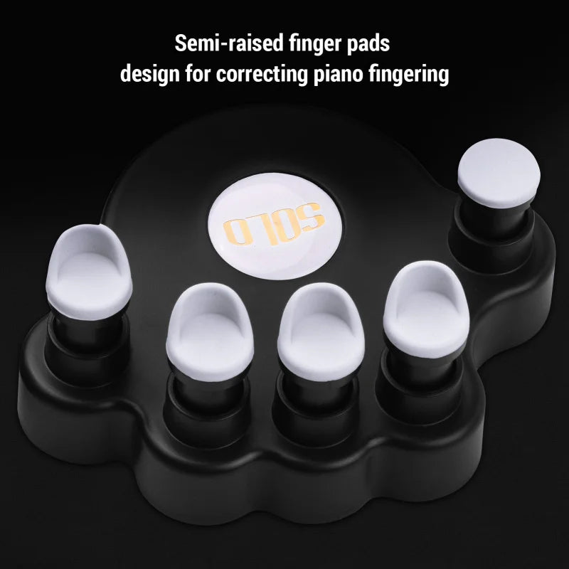 SOLO SP-140 Piano Finger Trainers Fingers Strength Training Tools for Piano Beginners, 1 Pair/Pack