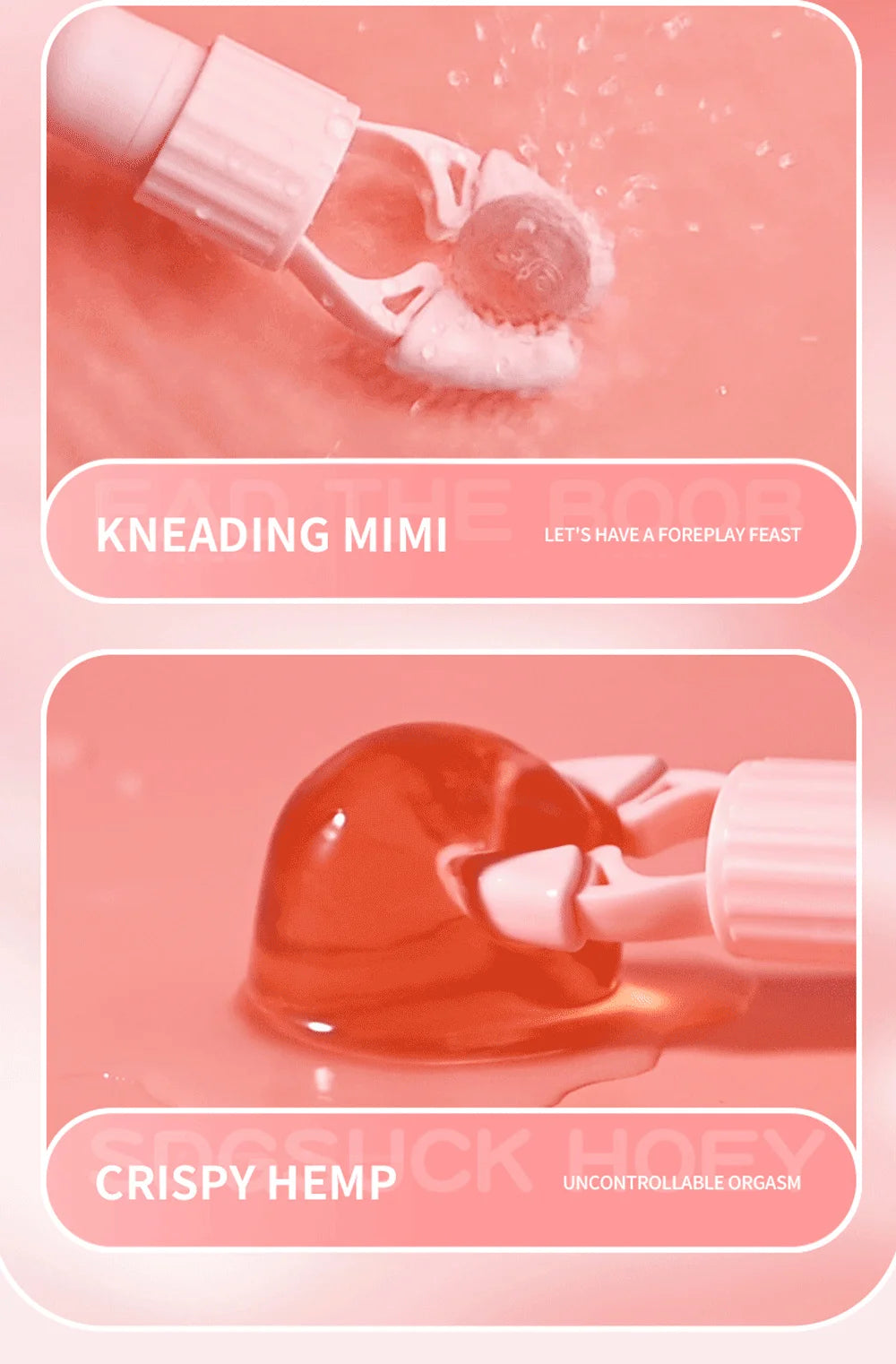 Vibrating Nipple Clamp Tongue Licking Sucking Vibrator For Women Breast Massage Labia Clitoris Clip Stimulation Massager Sex Toy