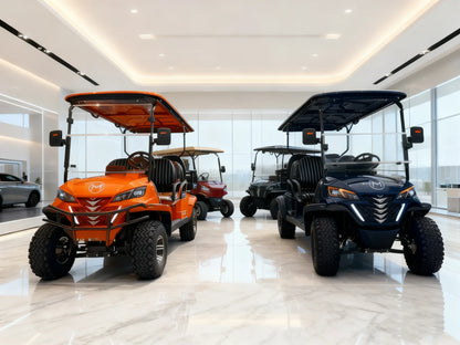 MMC 2025 Model 48V/72V Lithium Battery 4x4 Golf Cart, Aluminum Frame, Made in China, Golf Cart, 2/4/6/8 Seats