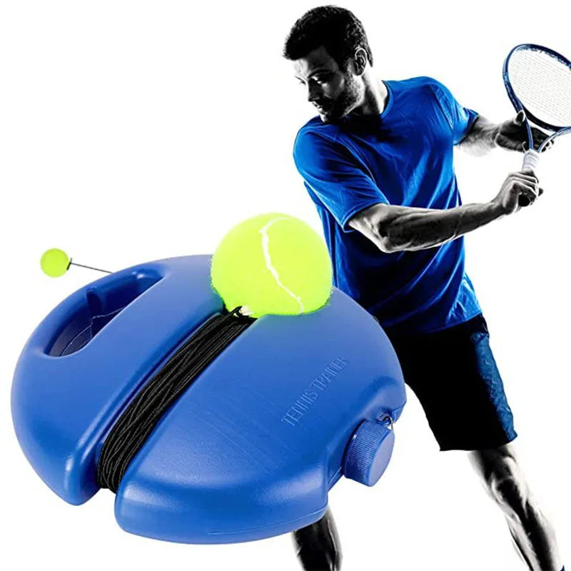 Solo Tennis Trainer Sparring Device Rebound Ball Exercise Tennis Training Machine Tool Accessories Tennis Practice Trainer