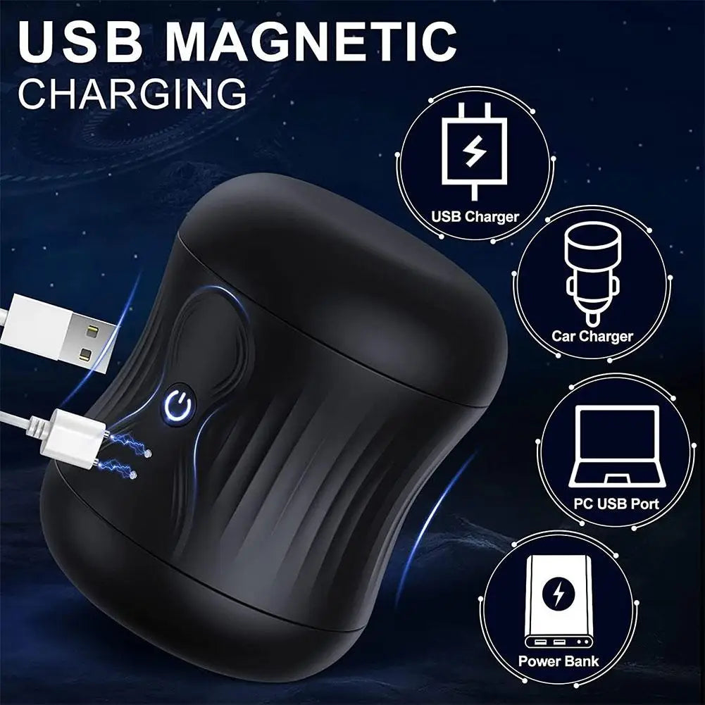 Stylish Electric Male Intimate Trainer, Strong Vibration Massage Stimulator New Design Adult Wellness Accessory