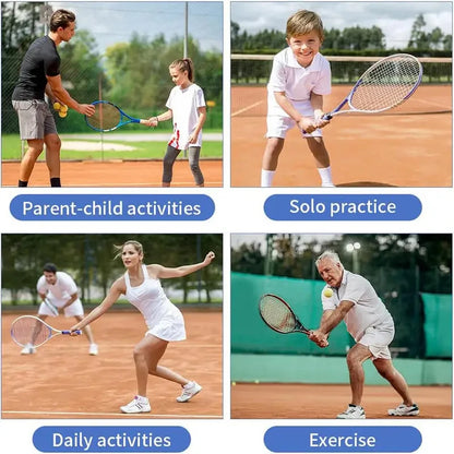 Professional Tennis Training Ball Trainer - Indoor Exercise Self-Study Rebound Ball Primary Tool for Tennis Practice