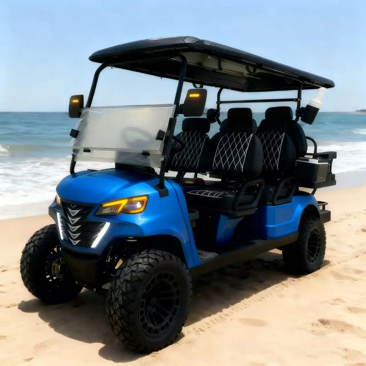 MMC 2025 Model 48V/72V Lithium Battery 4x4 Golf Cart, Aluminum Frame, Made in China, Golf Cart, 2/4/6/8 Seats