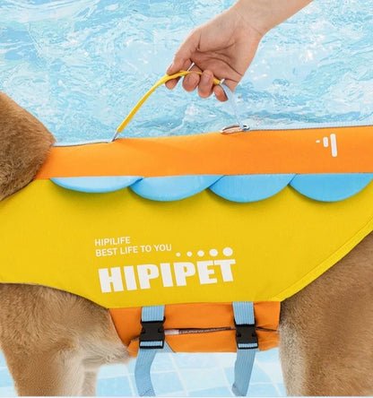 Dog Life Jacket Portable Summer Strong Buoyancy Dog Swimsuit Breathable Dog Coats and Jackets Quick Drying Pet Products