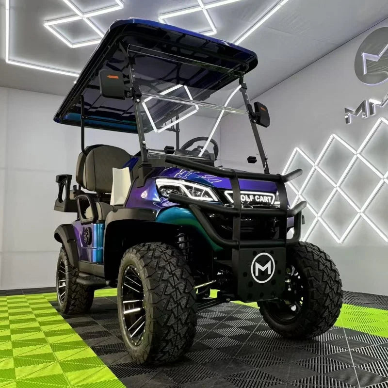 Hot Sale CE approve Independent Suspension LED Lights Off Road Buggy 2 4 6 Seater Electric Golf Cart