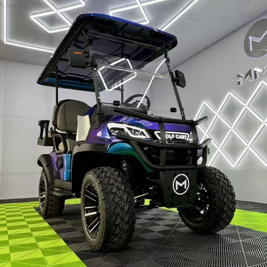 Hot Sale CE approve Independent Suspension LED Lights Off Road Buggy 2 4 6 Seater Electric Golf Cart