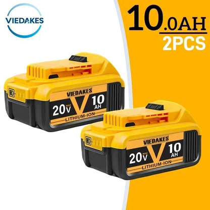 DeWalt 20V Replacement Battery – 8Ah, 10Ah & 12Ah Li-Ion | Compatible with DCB200, DCB205, DCD & DCF Series