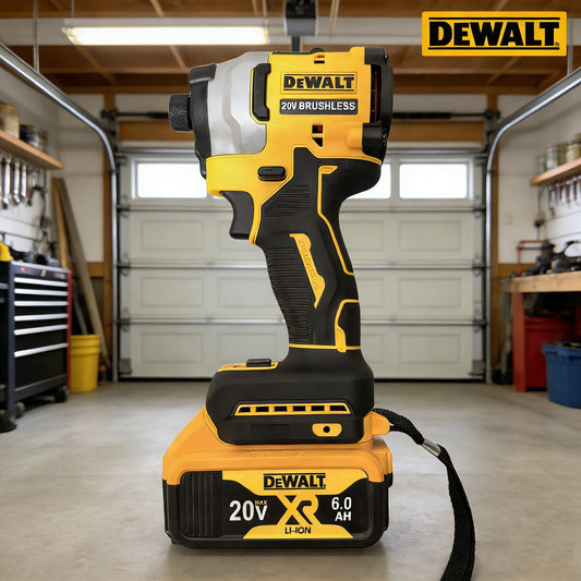 DEWALT DCF850 20V MAX Brushless Impact Driver 205NM 3-Speed 3250RPM 1/4" Hex Chuck PrecisionDrive  (Only Tool)