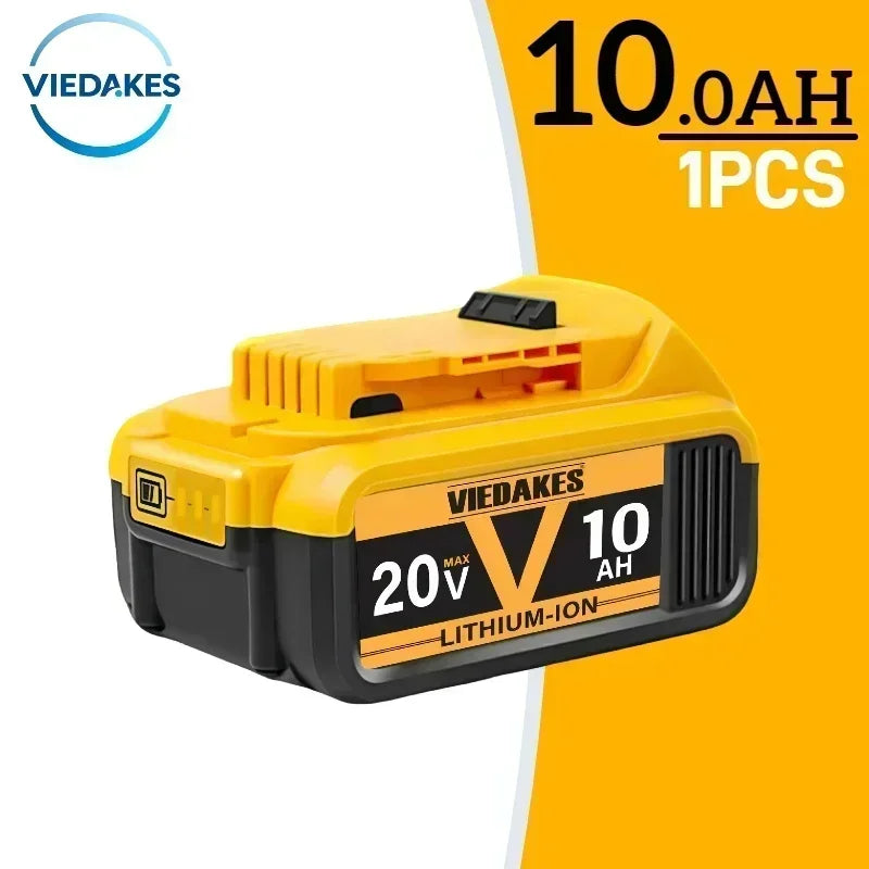 DeWalt 20V Replacement Battery – 8Ah, 10Ah & 12Ah Li-Ion | Compatible with DCB200, DCB205, DCD & DCF Series
