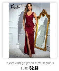 Sexy see through mesh mini sequin summer dress women elegant bodycon club birth