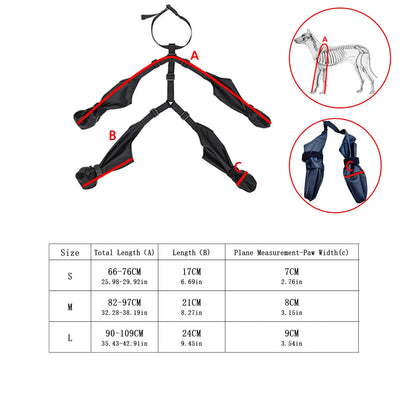 Waterproof Adjustable Dog Boots for Outdoor Walking -Waterproof Dog Paw Boot Walking Dog Shoes For Rainy
