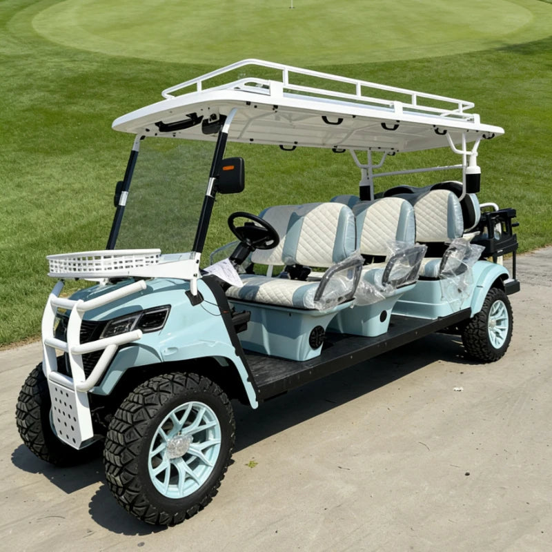 MMC 2025 Model 48V/72V Lithium Battery 4x4 Golf Cart, Aluminum Frame, Made in China, Golf Cart, 2/4/6/8 Seats