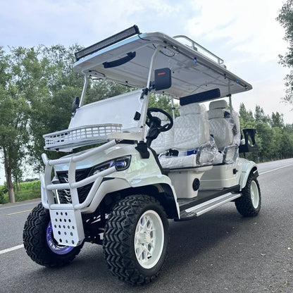 High Quality 4WD Electric Golf Cart with Lithium Battery Street Legal 4 Seater Off-Road Vehicle for Hunting And Golf Buggy 4x4