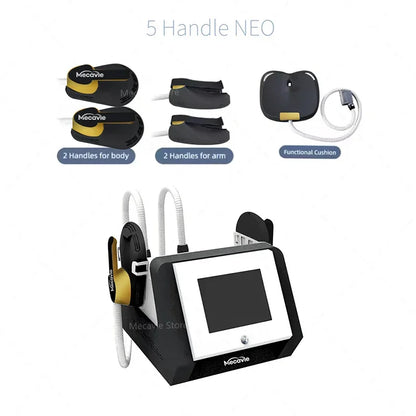 2 in 1 MECAVIE Muscle Builder Slimming Trainer Features 6500W Body Contouring Buttock Lifting Fitness Equipment