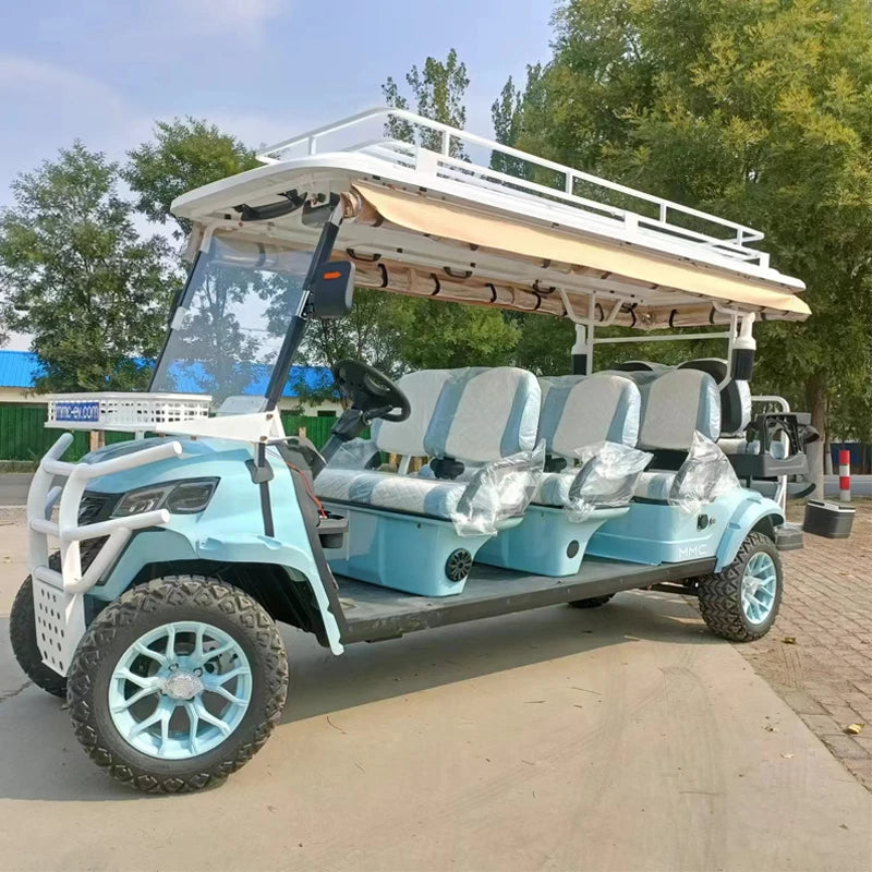 Fashion Classic China MMC 2 4 6 8 Seats 48V/60/72V 4000/5000/7500W Aluminum Alloy Electric Golf Cart