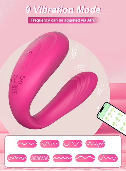 APP Remote Control Vibrator for Women Clitoris Stimulate Female G-Spot Couples Dual Wearable Vibrating Massage Adult Sex Toys