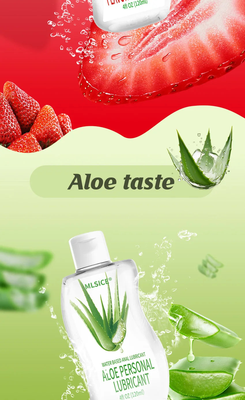 Fruit water-soluble lubricantion Water Based Gel Lubricats Sex intimate For Adults Men Women Gay body Sexy Strawberry fragrance